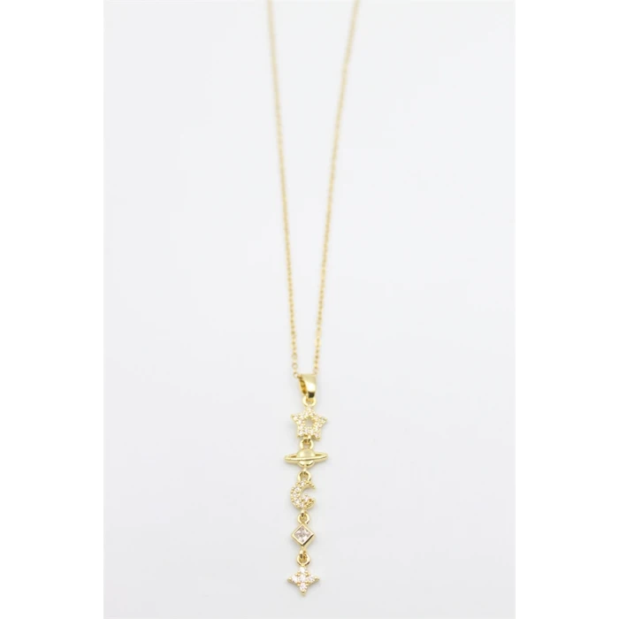 ieg™ Gezegen Yıldız Kolye - Altın