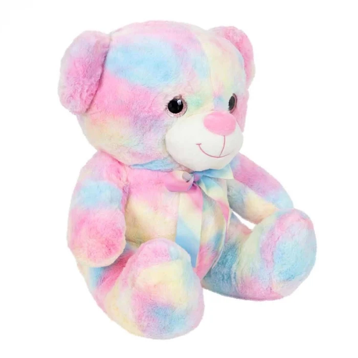 ieg™ Gökkuşağı Renkli Peluş Ayı 45 cm