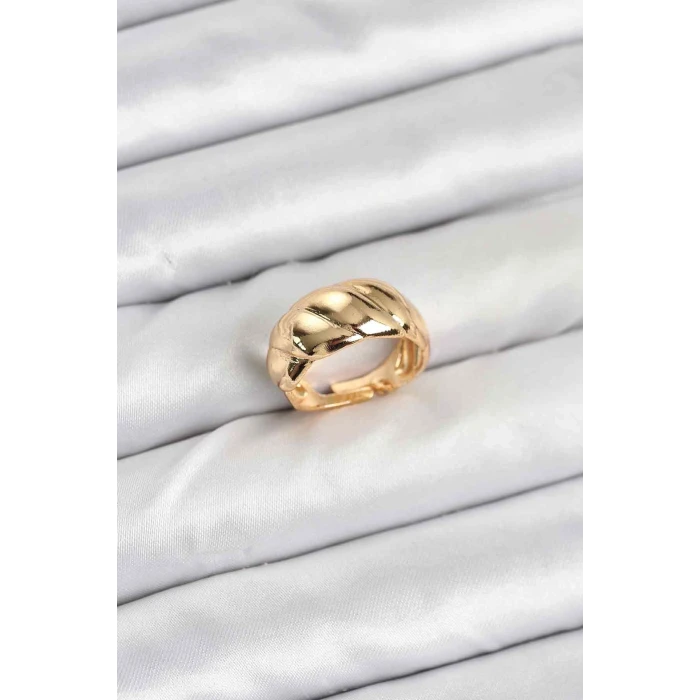 ieg™ Gold Renk Bombeli Sarmal Yüzük