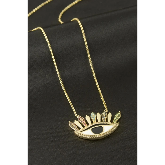 ieg™ Göz Zirkon Taşlı Kolye