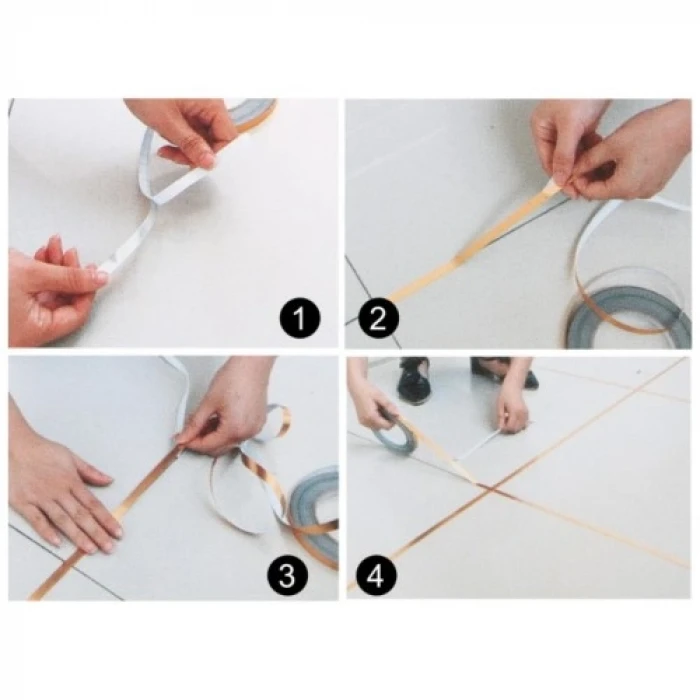 ieg™ Gri Fayans Arası Şerit Bant