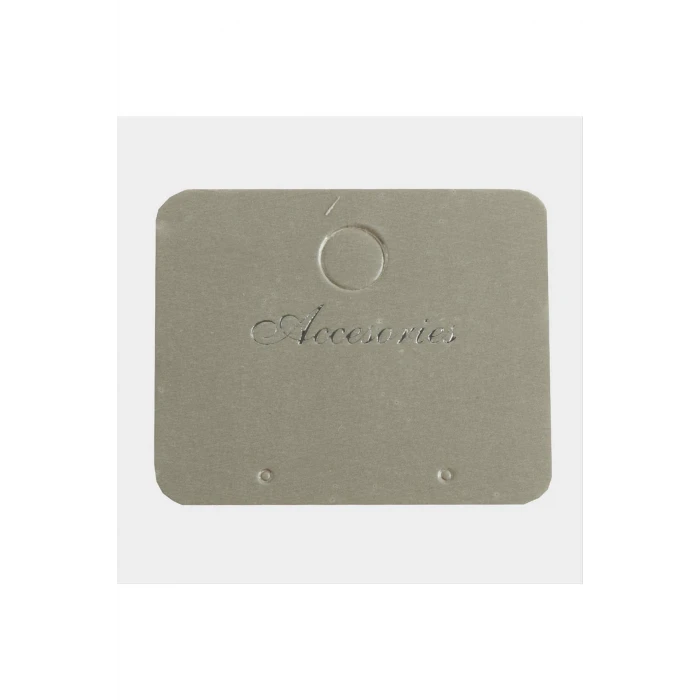 ieg™ Gri Küpe Kartı 200 Adet