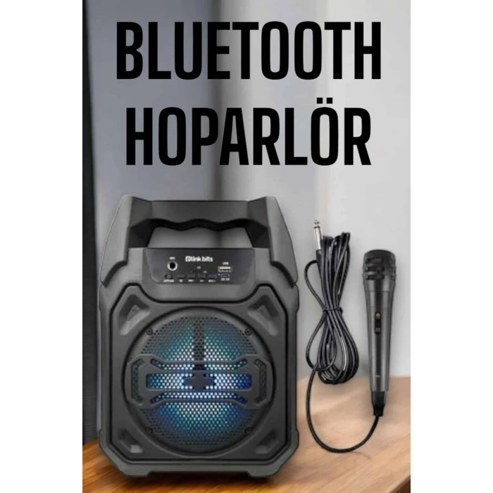 ieg™ Güçlü Ve Şarj Edilebilir Bluetooth Hoparlör 6.5 İnç