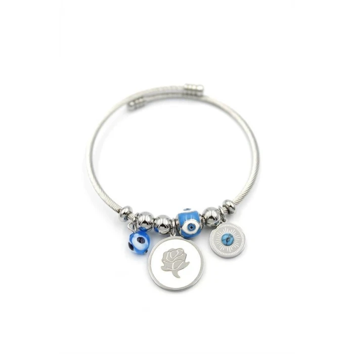 ieg™ Gül Charm Bilezik - Gümüş