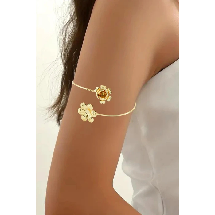 ieg™ Gül Figürlü Üst Kol Pazu Bilekliği