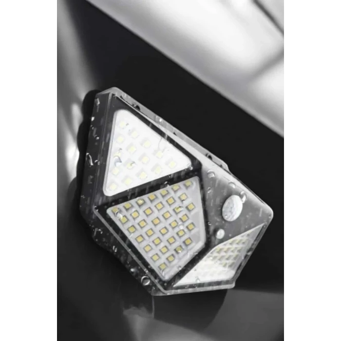 ieg™ Güneş Enerjili Bahçe Aydınlatma Lambası Solar 100 Led Lamba
