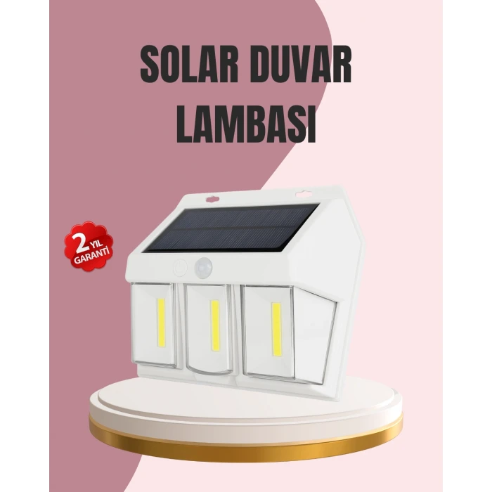 ieg™ Güneş Enerjili Bahçe Ve Duvar Aydınlatma – Bk-618-3 Led Lamba