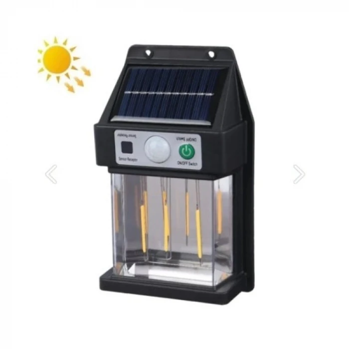 ieg™ Güneş Enerjili Hareket Sensörlü Duvar Lambası