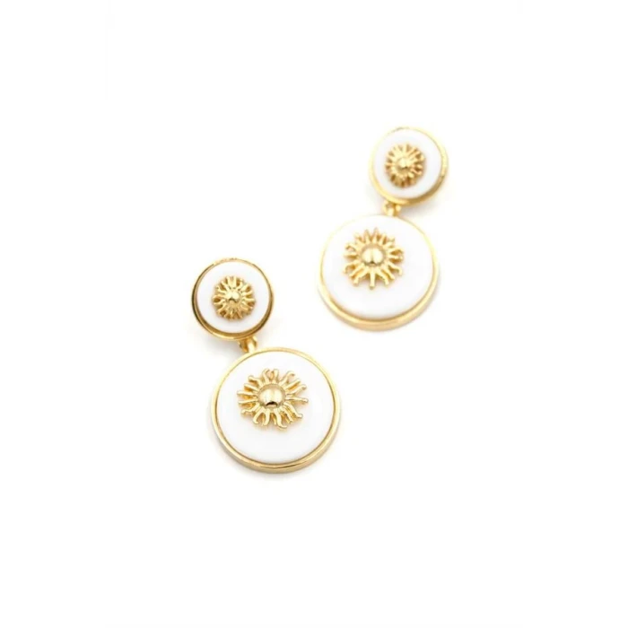 ieg™ Güneş Küpe - Beyaz