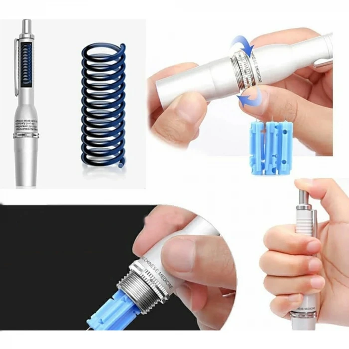 ieg™ Hacamat kalemi 3 İğneli 100 Adet İğne Hediyeli