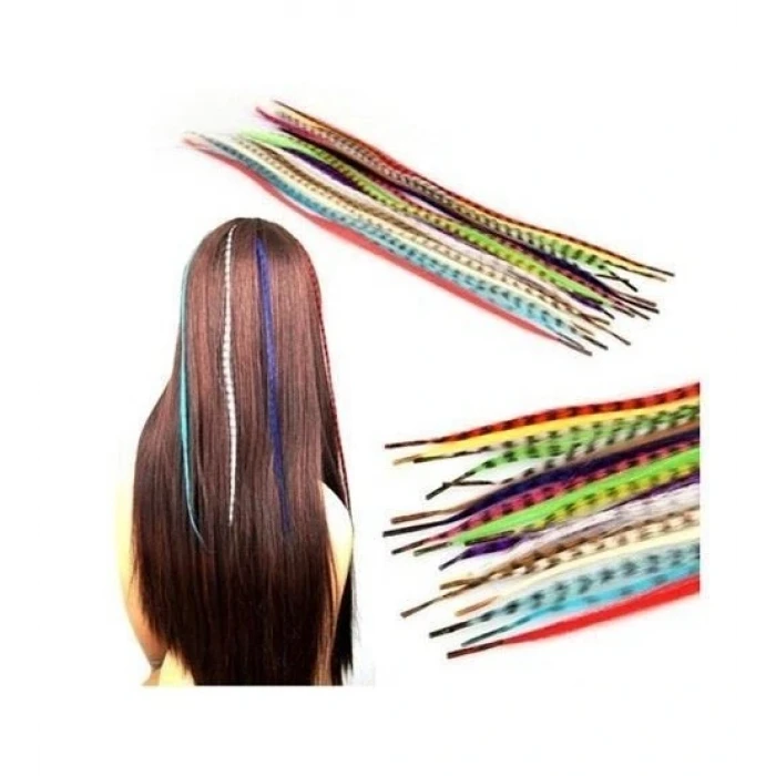ieg™ Hair Feather Saç Tüyü - Asorti