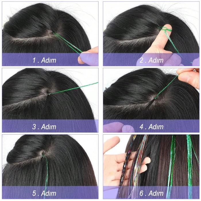 ieg™ Hair Tinsel Saç Simi - HT09