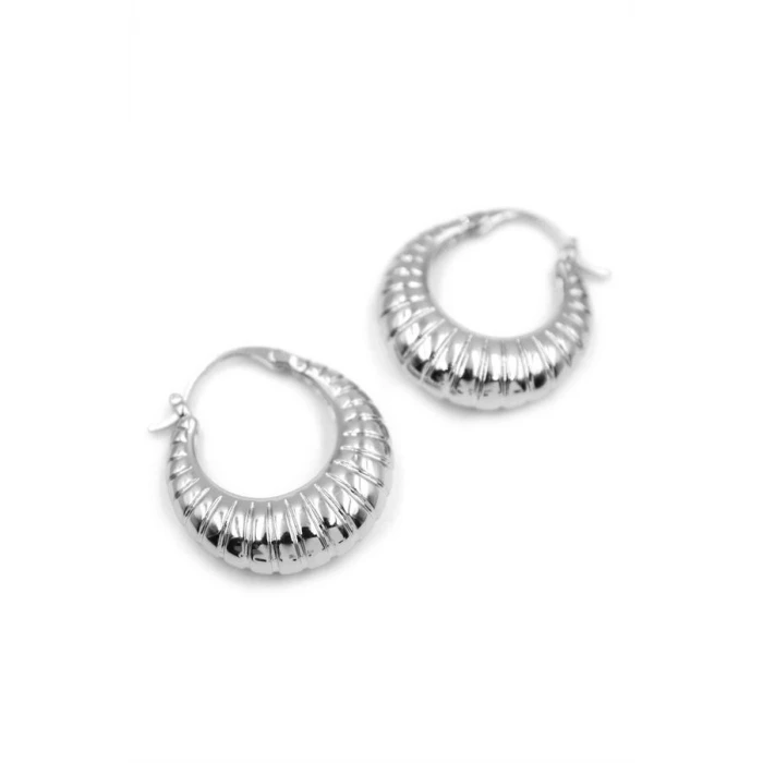 İEG Halka Küpe - Gümüş