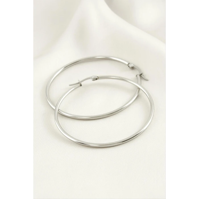 ieg™ Halka Lüks Çelik Küpe 5 cm