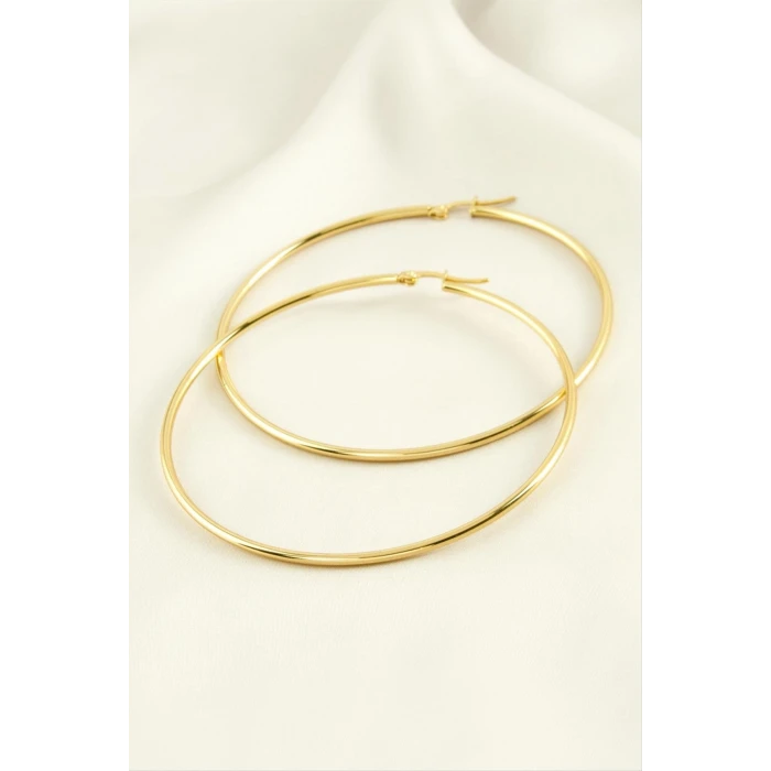 ieg™ Halka Lüks Çelik Küpe 6 cm