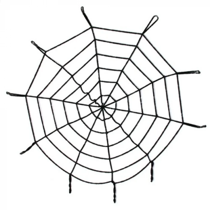 ieg™ Halloween Cadılar Bayramı Örümcek Ağ Dekor Siyah