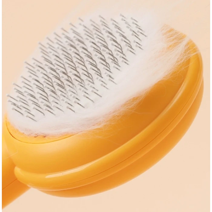 ieg™ Hamburger Şekilli Otomatik Temizlenen Evcil Hayvan Tarağı