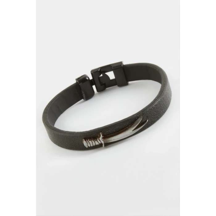 ieg™ Hançer Kaliteli Suni Deri Bileklik