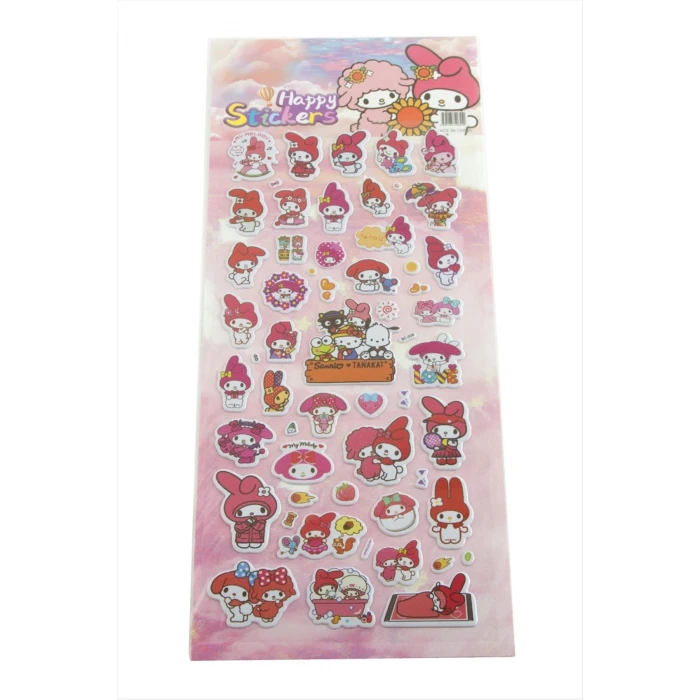 ieg™ Happy Kabartmalı Sticker