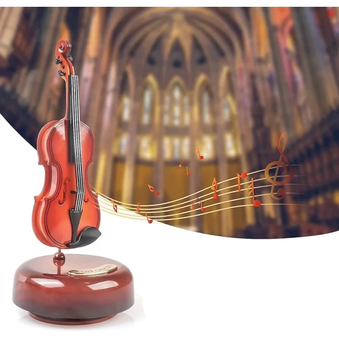 ieg™ Hareketli Violin Müzik Kutusu
