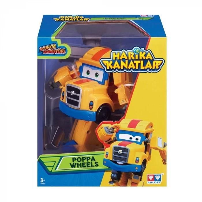 ieg™ Harika Kanatlar Dönüşen Poppa Wheel 13 cm Figür