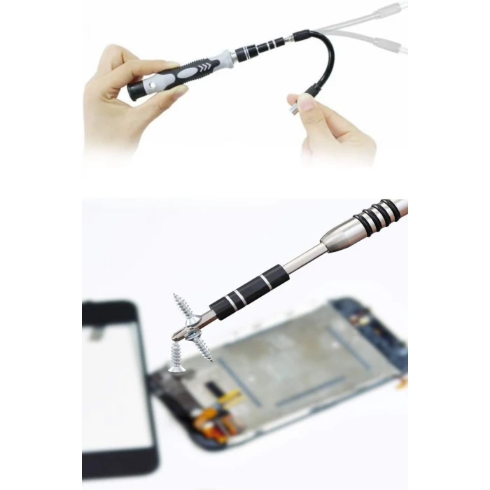 ieg™   Hassas Tornavida Seti Bilgisayar Pc Telefon Onarım Aracı Seti Manyetik 115 in 1 Tornavida Seti