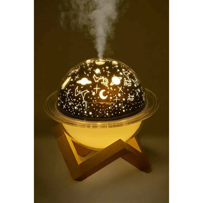 ieg™ Hava Nemlendirici Masa ve Gece Lambası USB Projeksiyon Aromaterapi