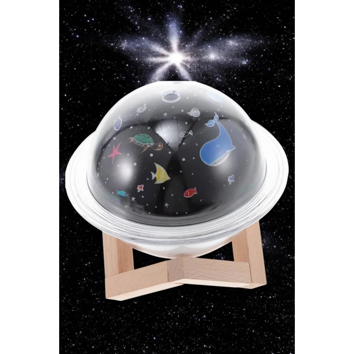 ieg™ Hava Nemlendirici Projeksiyon Görünümlü USB Bağlantılı Aromaterapi