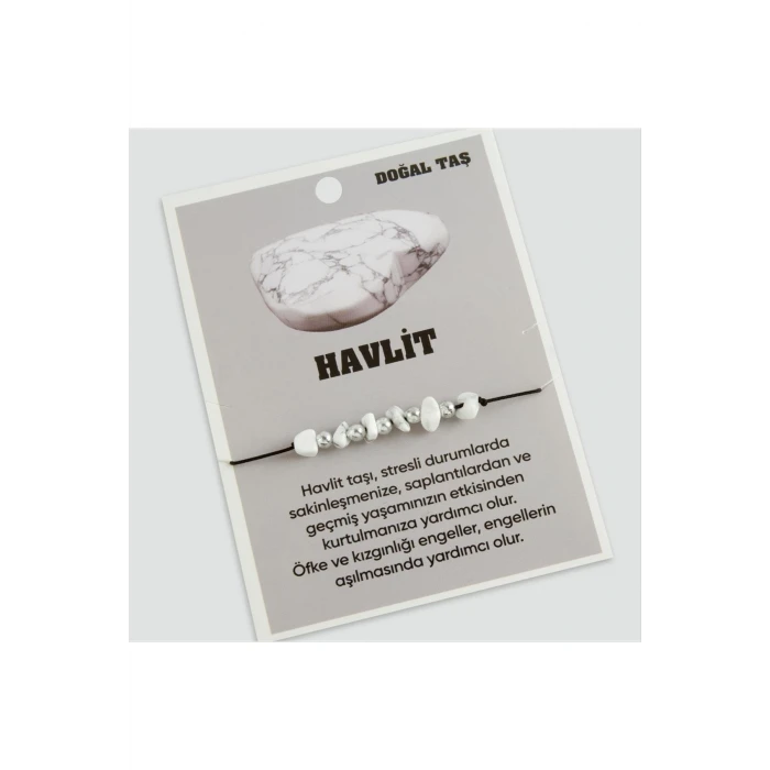 ieg™ Havlit Doğaltaşlı İp Bileklik