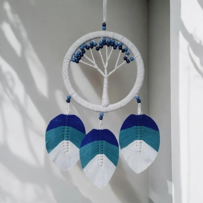 ieg™ Hayat Ağacı Şekilli Yapraklı Duvar Dekoru