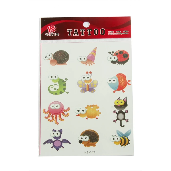 ieg™ Hayvancık Tattoo Dövme Sticker