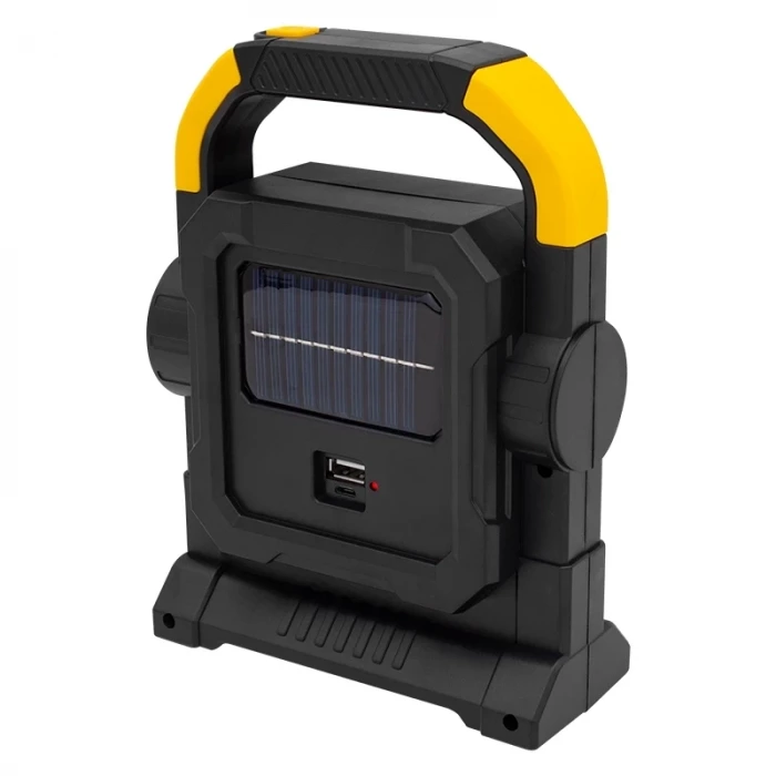 ieg™ HC-7078-C 3 Çalışma Modlu Cob Ledli Solar Taşınabilir Şarjlı Solar Lamba