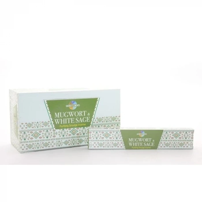 ieg™ Hem Sacred Elements Mugwort & White Sage Masala Aromalı Çubuk Tütsü