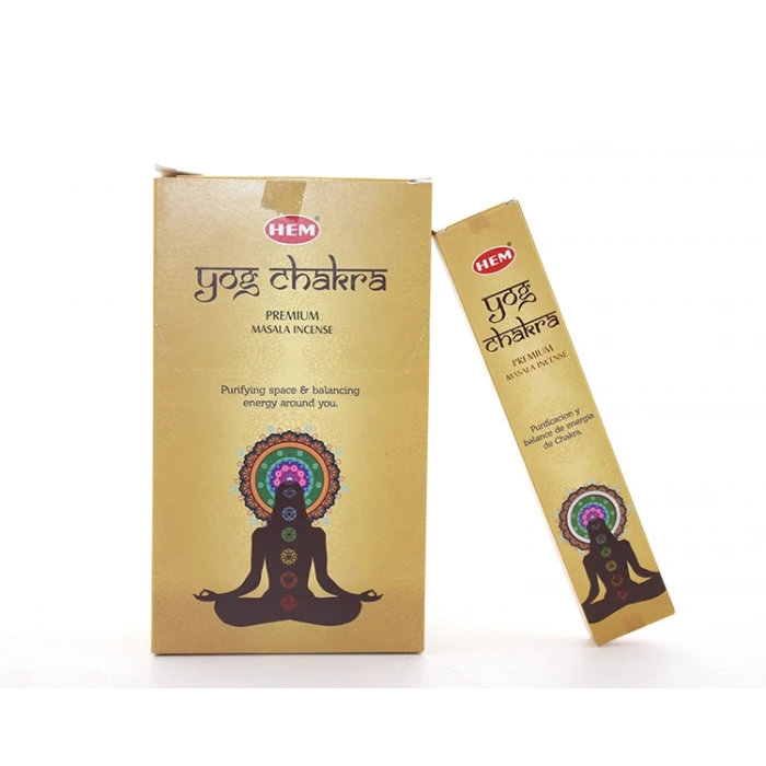 ieg™ Hem Yog Chakra Masala Aromalı Çubuk Tütsü