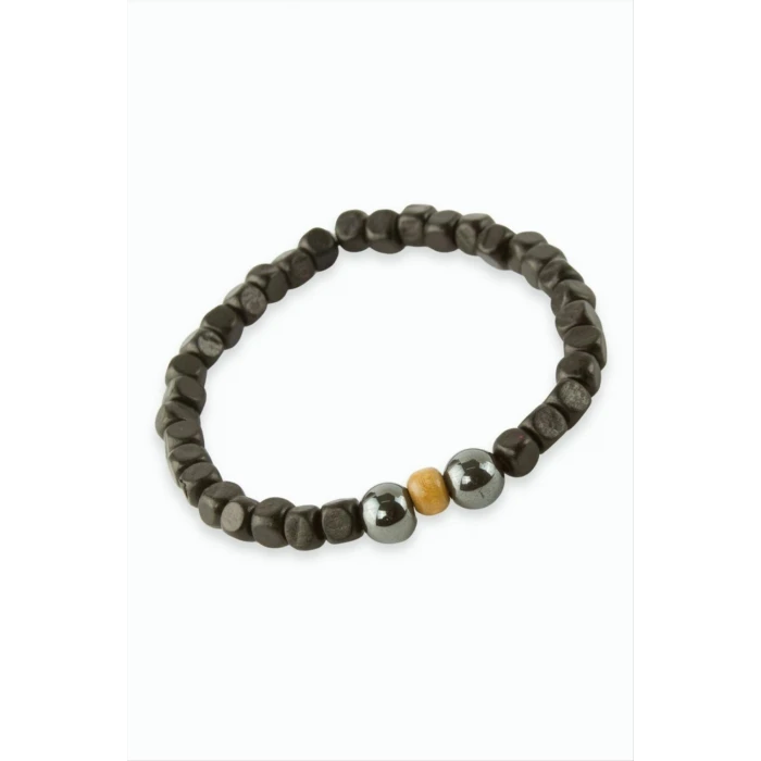 ieg™ Hematit Bambu Ahşap Bileklik