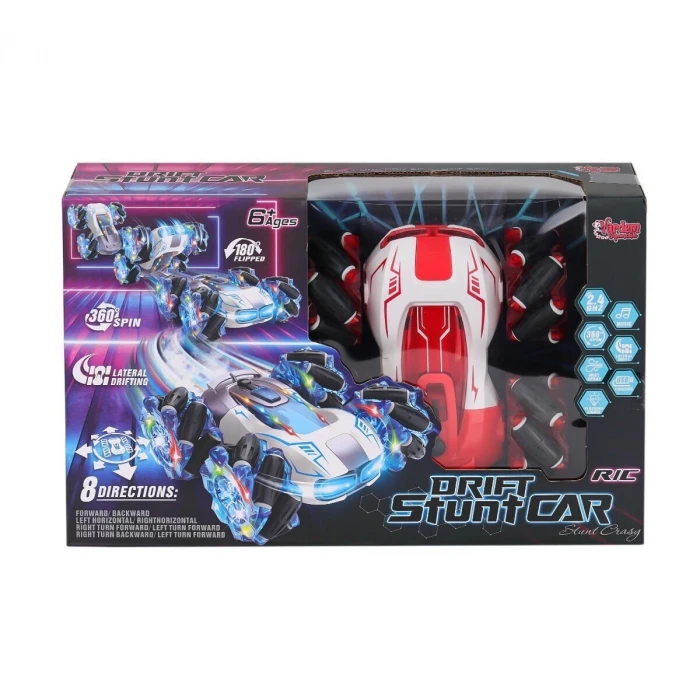 ieg™ HG4-33 Kumandalı Müzikli Işıklı Drift Stuntu Akrobat Araba -Vardem