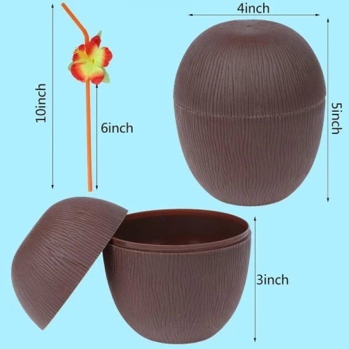 ieg™ Hindistan Cevizi Pipetli Bardak