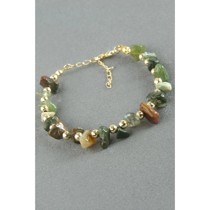 ieg™ Hint Akik Kırık Doğaltaş Bileklik