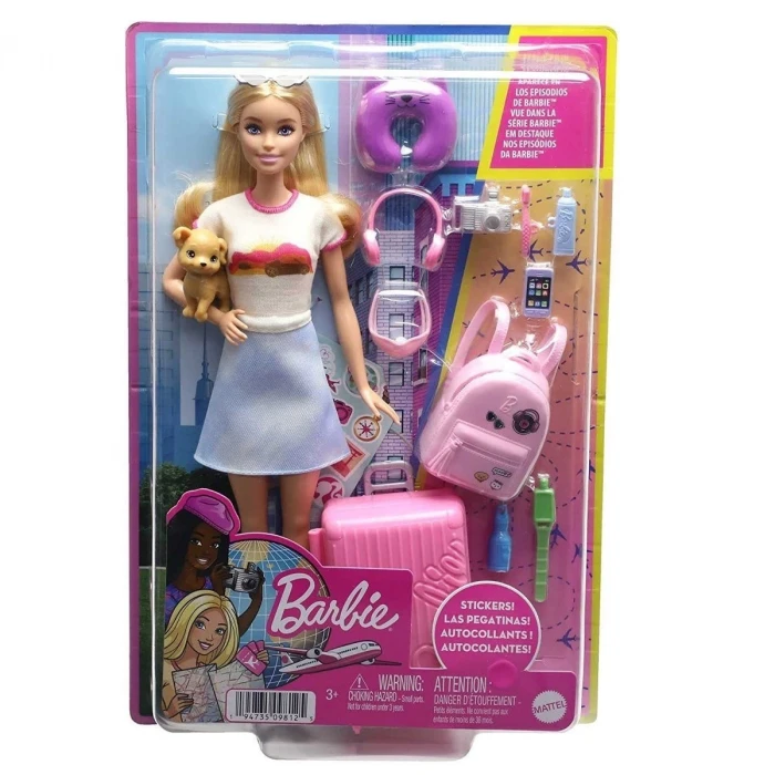 ieg™ HJY18 Barbie Seyahatte Bebeği ve Aksesuarları