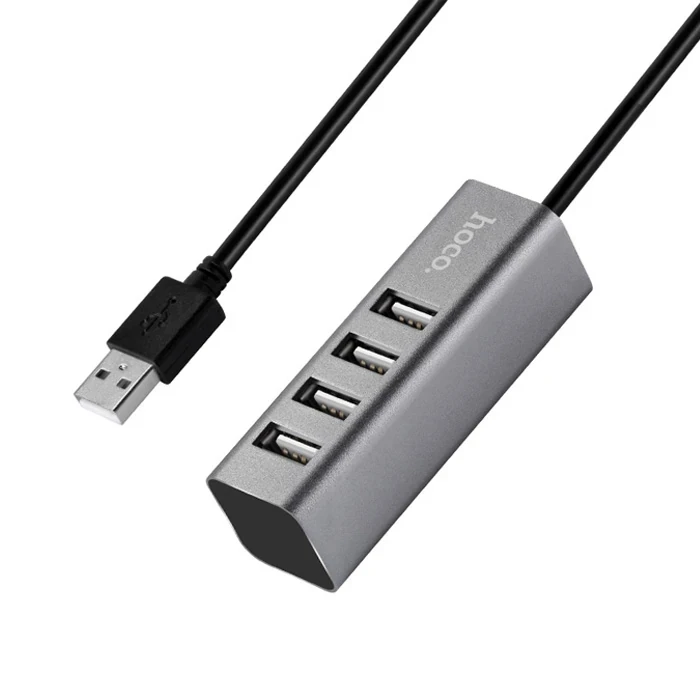 ieg™ Hoco Hb1 80cm Kablolu 4 Portlu Usb Çoğaltıcı Hub Adaptör
