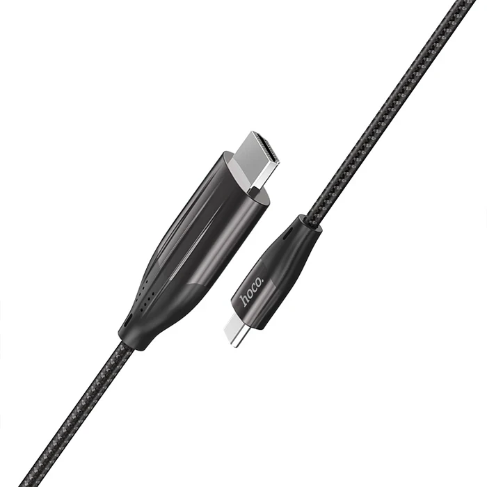 ieg™ Hoco Ua16 Type-c To Hdmı 4k 30hz Ses Ve Görüntü Aktarma Kablosu