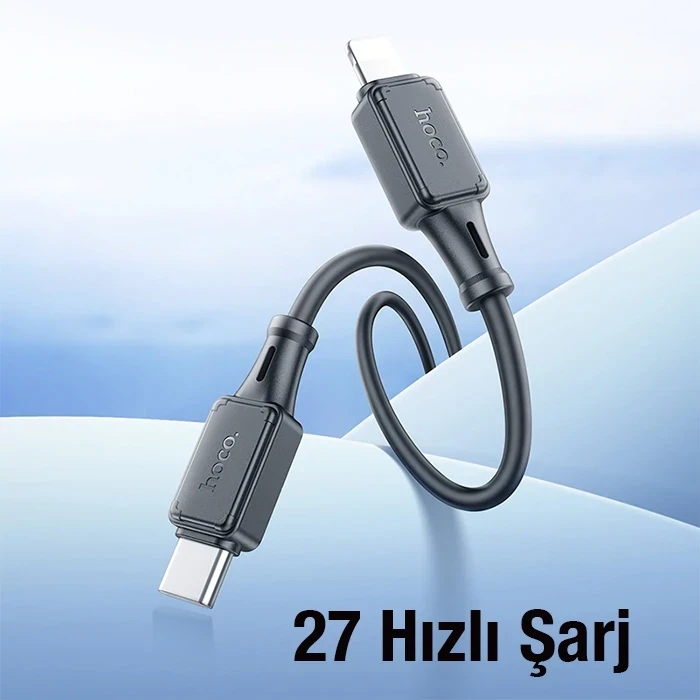 ieg™ Hoco X101 27w Type-c To İphone Lightning Hızlı Şarj Ve Data Kablosu