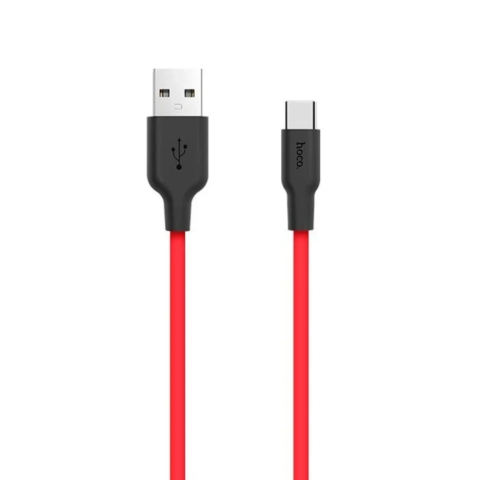 ieg™ Hoco X21 Usb To Type-c 3a Silikon Hızlı Şarj Ve Data Kablosu