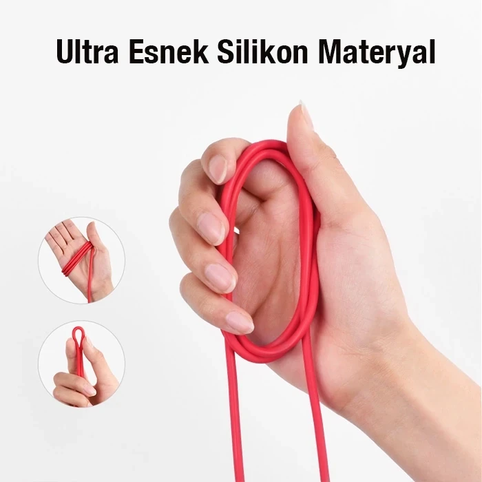 ieg™ Hoco X21 Usb To Type-c 3a Silikon Hızlı Şarj Ve Data Kablosu