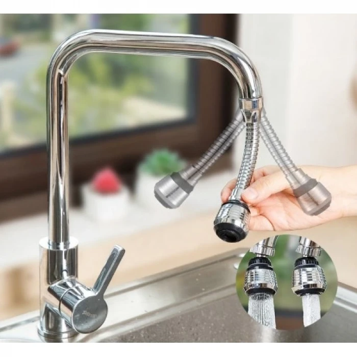 ieg™ Hortumlu Esnek Su Tasarruflu 2 Modlu Musluk Başlığı