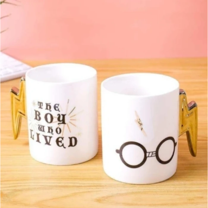 ieg™ HP Gözlük Şimşek Tasarımlı Kupa Bardak