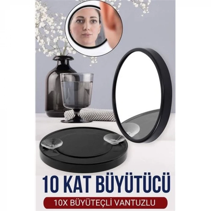 ieg™ Hsnet 9 Cm 10x Büyüteçli Makyaj Aynası