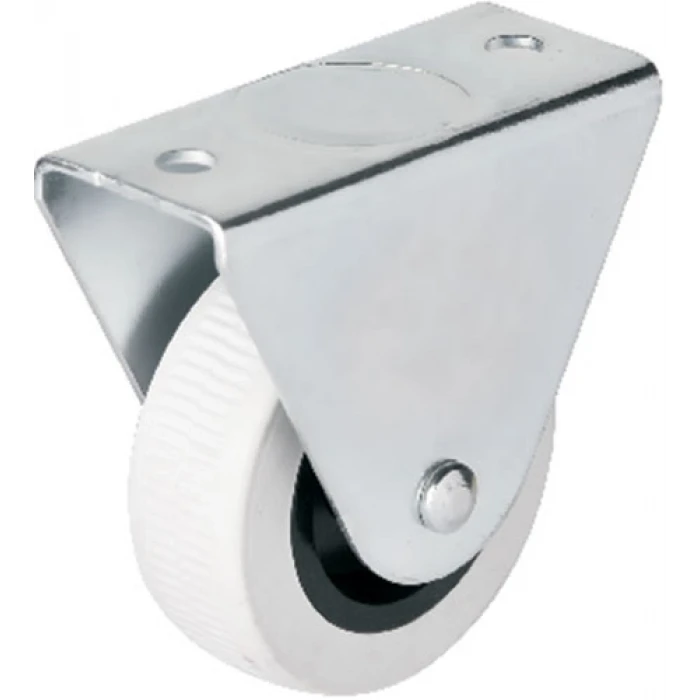 IEG Hts 105 - 50 mm Sabit Gri PVC Teker 4 Adet