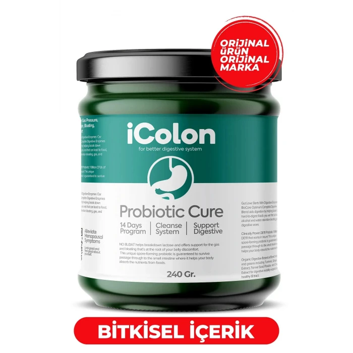 ieg™ icolon Prebiyotik Bağırsak Kürü 240 GR Probiotic Cure