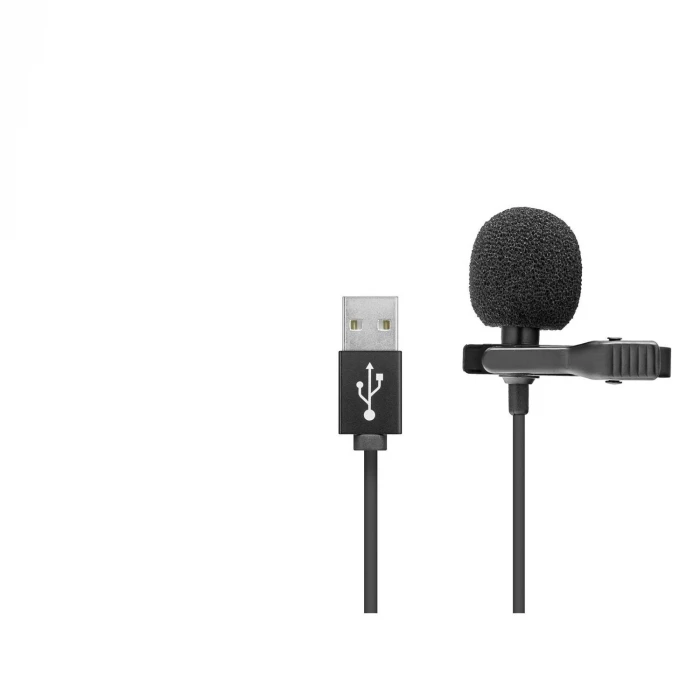 ieg™ İlgisayar Mikrofonu Usb 1.5M Siyah HD569